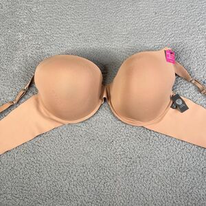 Vince Camuto Bra Womens 42D Tan Beige Full Figure Spacer T Shirt Cup NEW